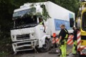 Schwerer VU A 3 Rich Oberhausen Hoehe AK Leverkusen P657